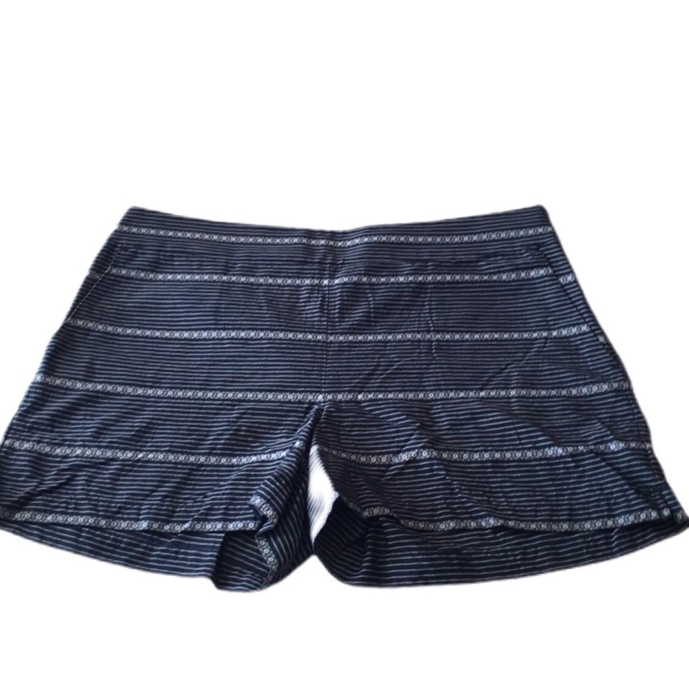 Loft, Navy and White, Side Zip, Dress Shorts, Sz 8.